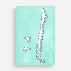 Chile Map Collection