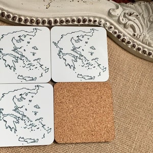 Greece Minimalist Map Collection