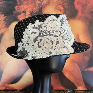 Pinstripe Fedora - Etsy display picture 1