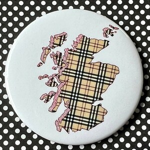 Scotland Tartan Map Collection