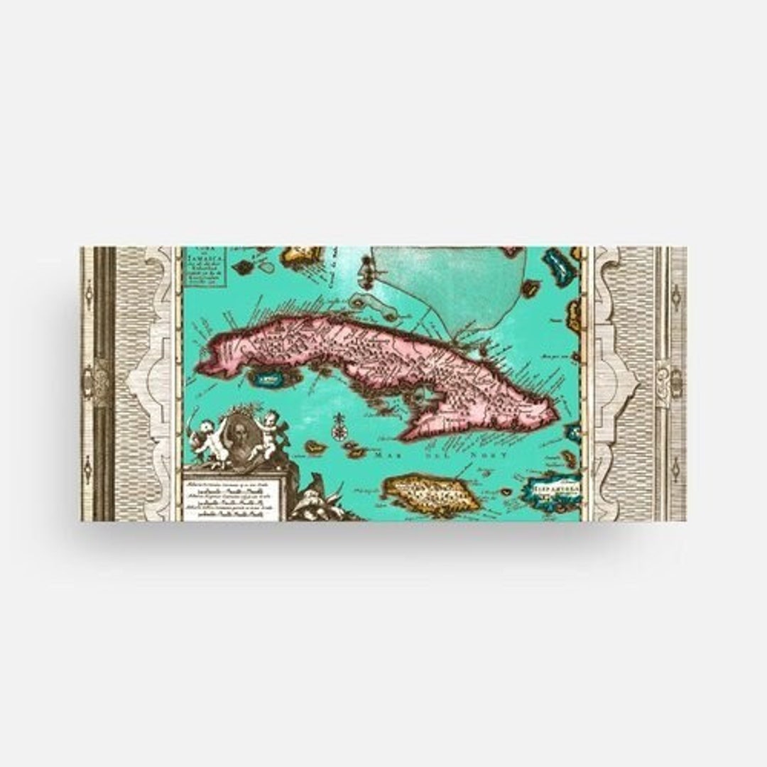 Cuba and Jamaica Map Collection