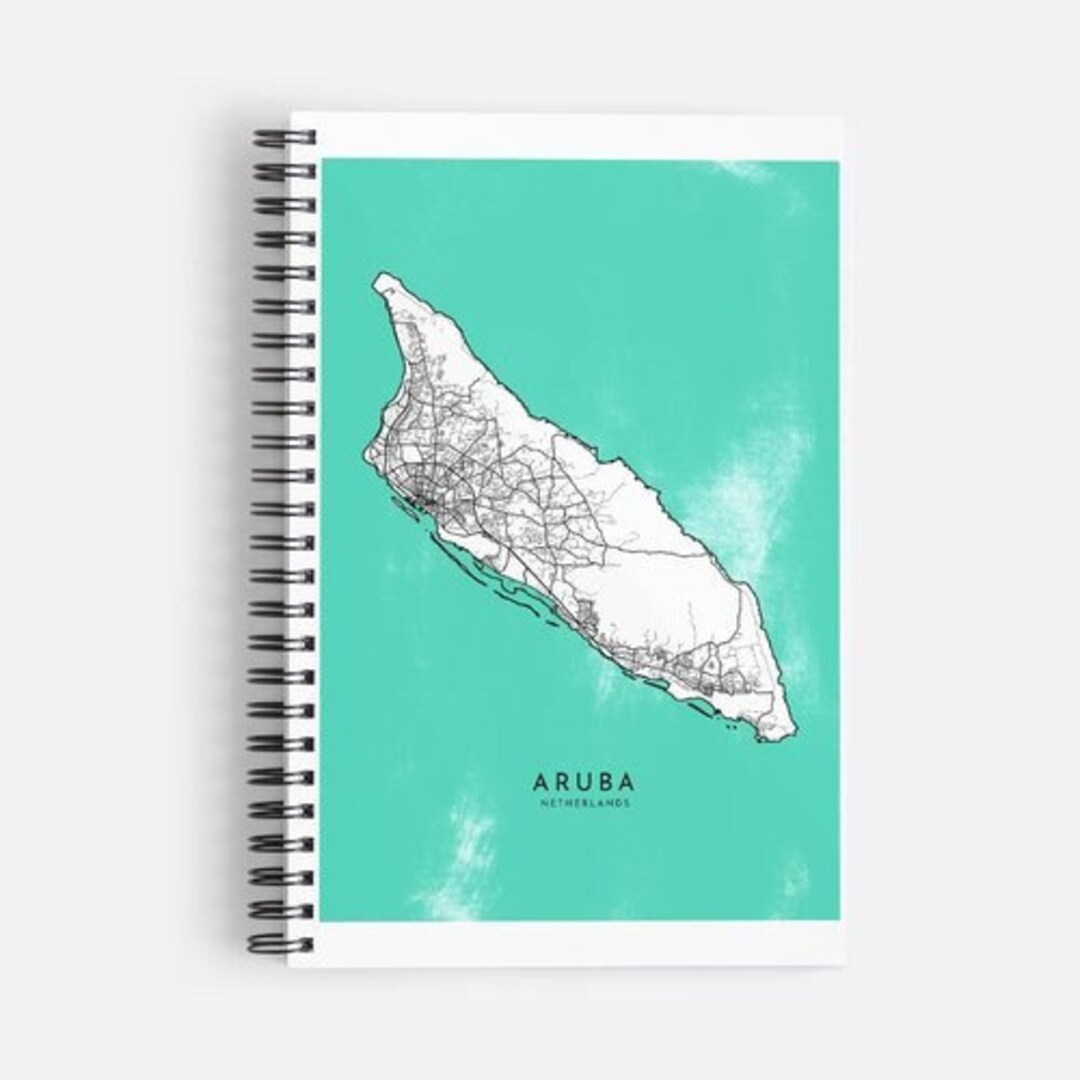 Aruba Map Collection - Etsy