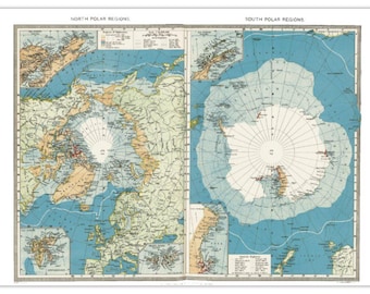 Polar Regions Map Collection