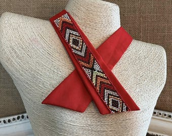 Navajo Perlen Krawatte