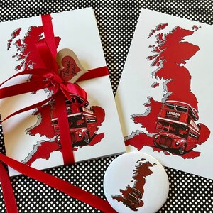 UK Double Decker Map Collection