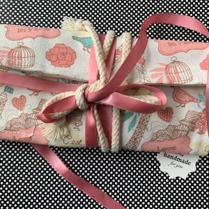 Paris Roll Up Travel Make Up Case