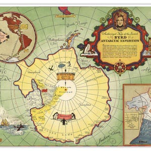 Antarctic Expedition Map Collection