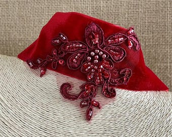 Red Beaded Choker