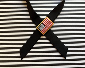 Mini USA Flagge Krawatte