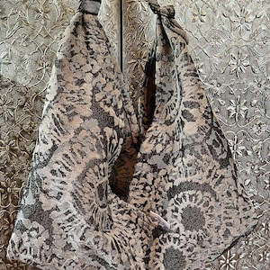 Brocade Japanese Azuma Bag