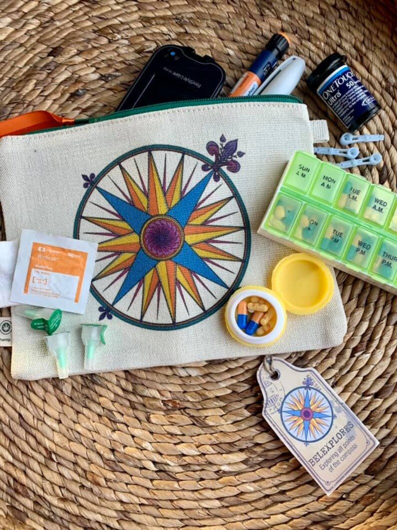 Dutch Explorer/'s Compass Travel Pouch