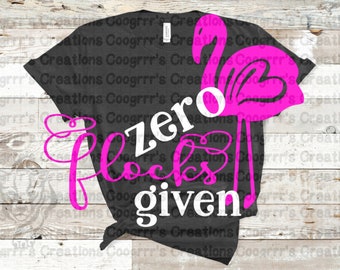 Download Zero Flocks Given SVG Cutting File ai dxf and png Instant ...