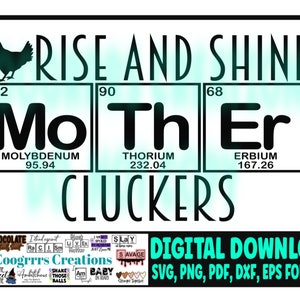 Rise and Shine SVG, Digital Download, Cricut e Cameo macchina da taglio pronto