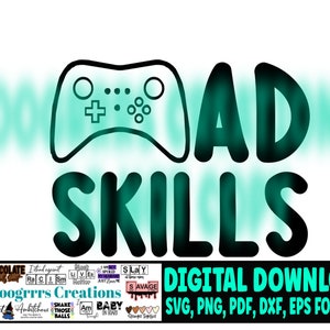 GAMER SVG, Cutting Machine Ready, Digital Download