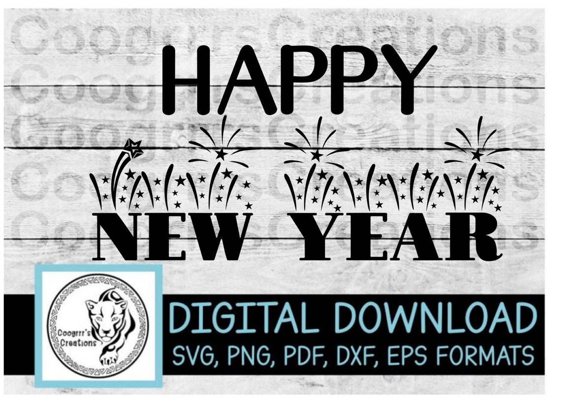Happy new year svg new year svg new year shirt new years Happy New Year SVG New Year svg New Year shirt New Years | Etsy