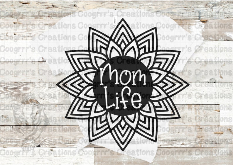Download Mom Life Mandala SVG Mom Life svg Mandala svg MomLife | Etsy