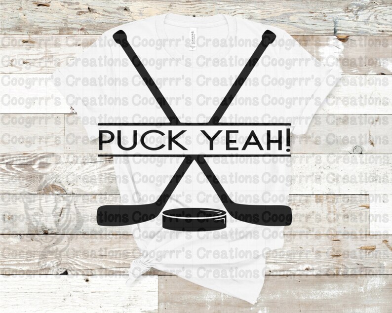 Download Puck Yeah SVG Hockey SVG Hockey Puck SVG Puck svg Fuck | Etsy