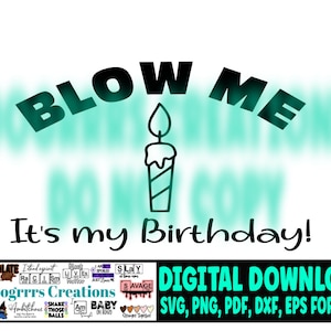 BIRTHDAY SVG, Cricut et Cameo Cutting Machine Ready, Téléchargement numérique