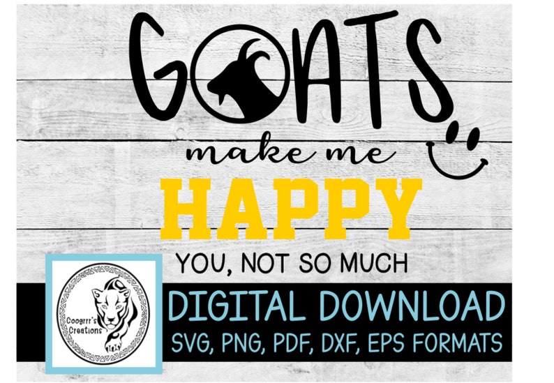 Download Digital Download Cricut And Cameo Cutting Machine Ready Goat Svg Clip Art Art Collectibles