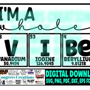 Sono un Full Vibe SVG, Vibe SVG, Digital Download, Cutting Machine Ready