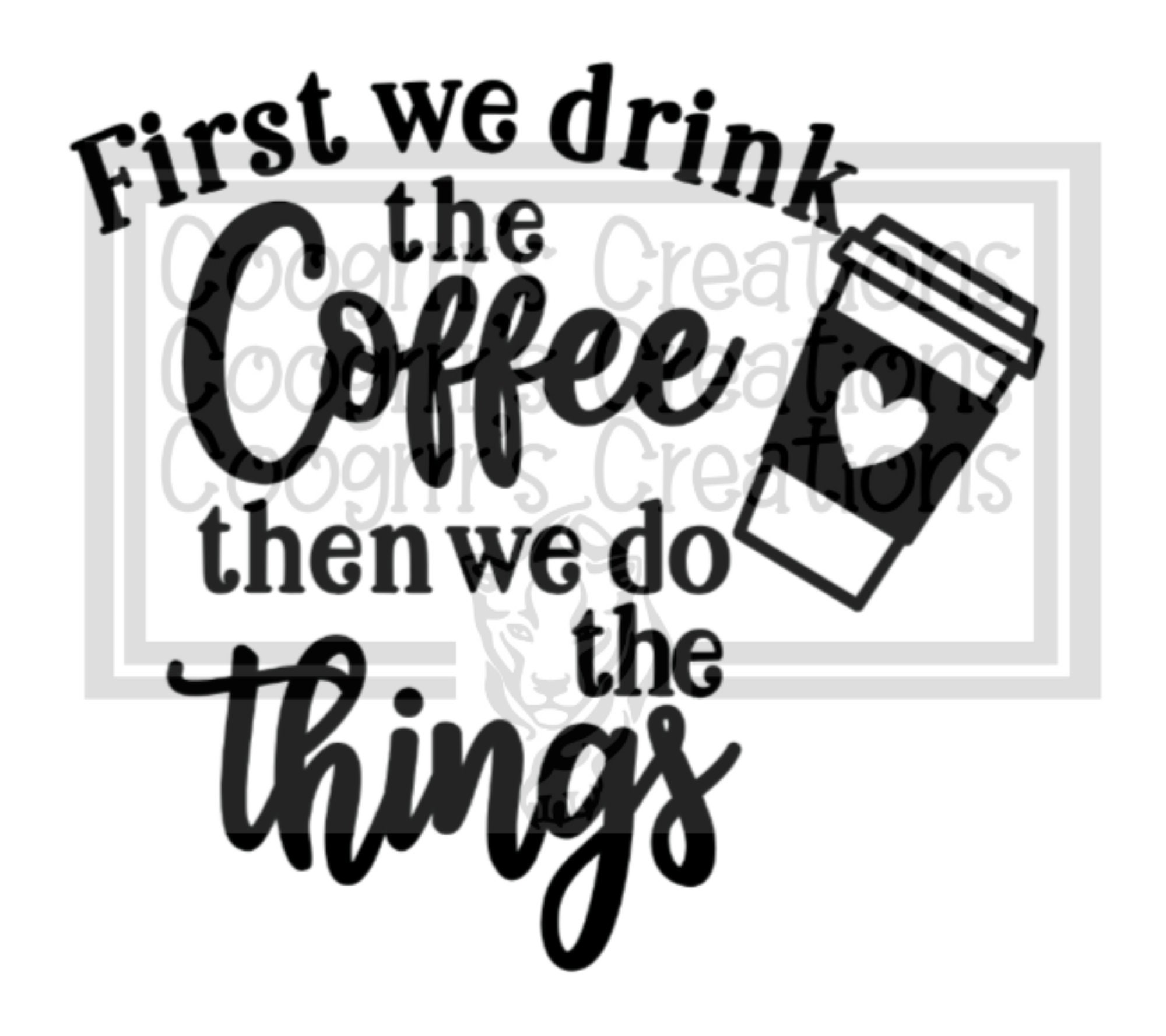 Coffee Canister Decal Canister Decal Kitchen Decal Coffee Etsy