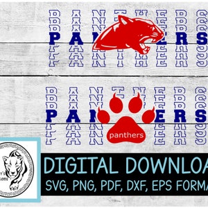 Panthers SVG | Panthers Paw svg | Panther head svg | Panther Football svg | Panthers Pride svg | Panther svg | football svg