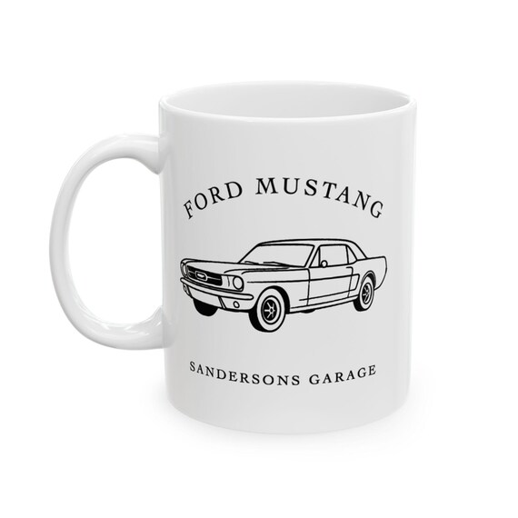 1965 Mustang Mug | Classic Ford Pony Car Line Art | Gift for Car Lovers &  Gearheads | 11oz or 15oz Ceramic Coffee Cup - Etsy