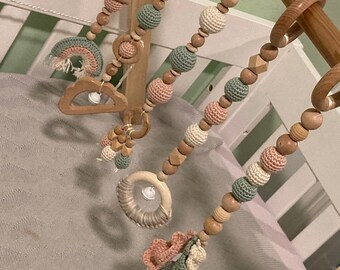 wooden car seat toys