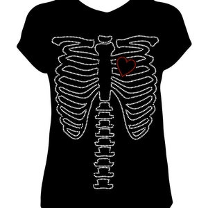 Choose Your Colors Custom Beautiful High Quality Stones Sparkly Spine Bling Rhinestone 15.12 X 11.41 inches on apparel and gifts