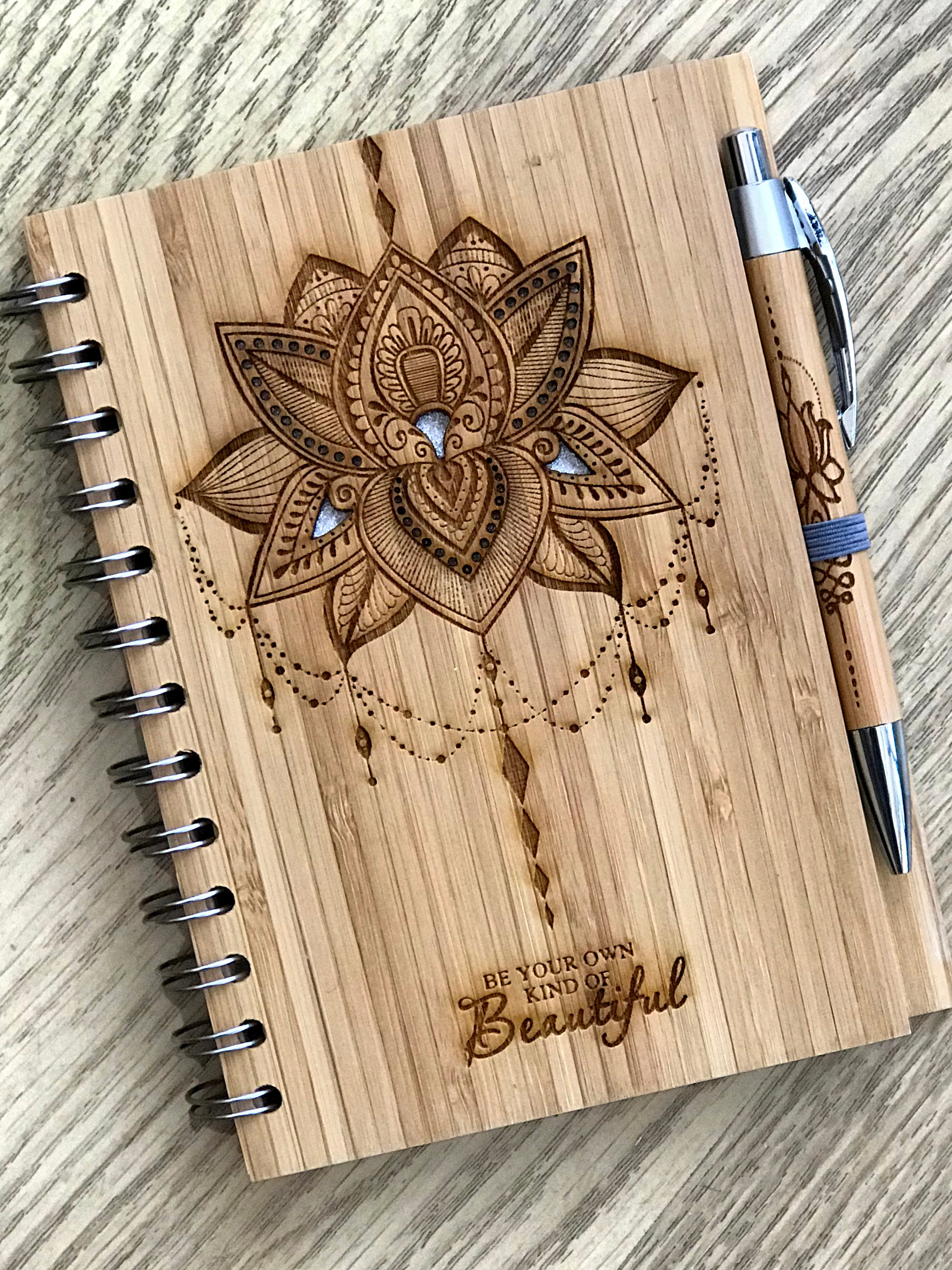 Color Your Own MANDALA - DIY Coloring Book 01 Spiral Notebook for