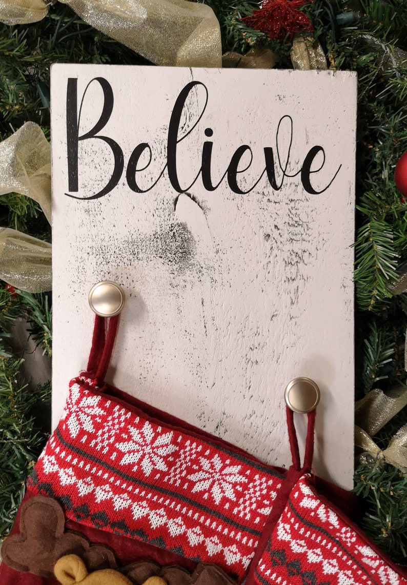 Vertical Stocking Hanger Free Standing Stocking Holder Etsy Canada