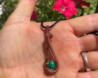 Malachite pendant