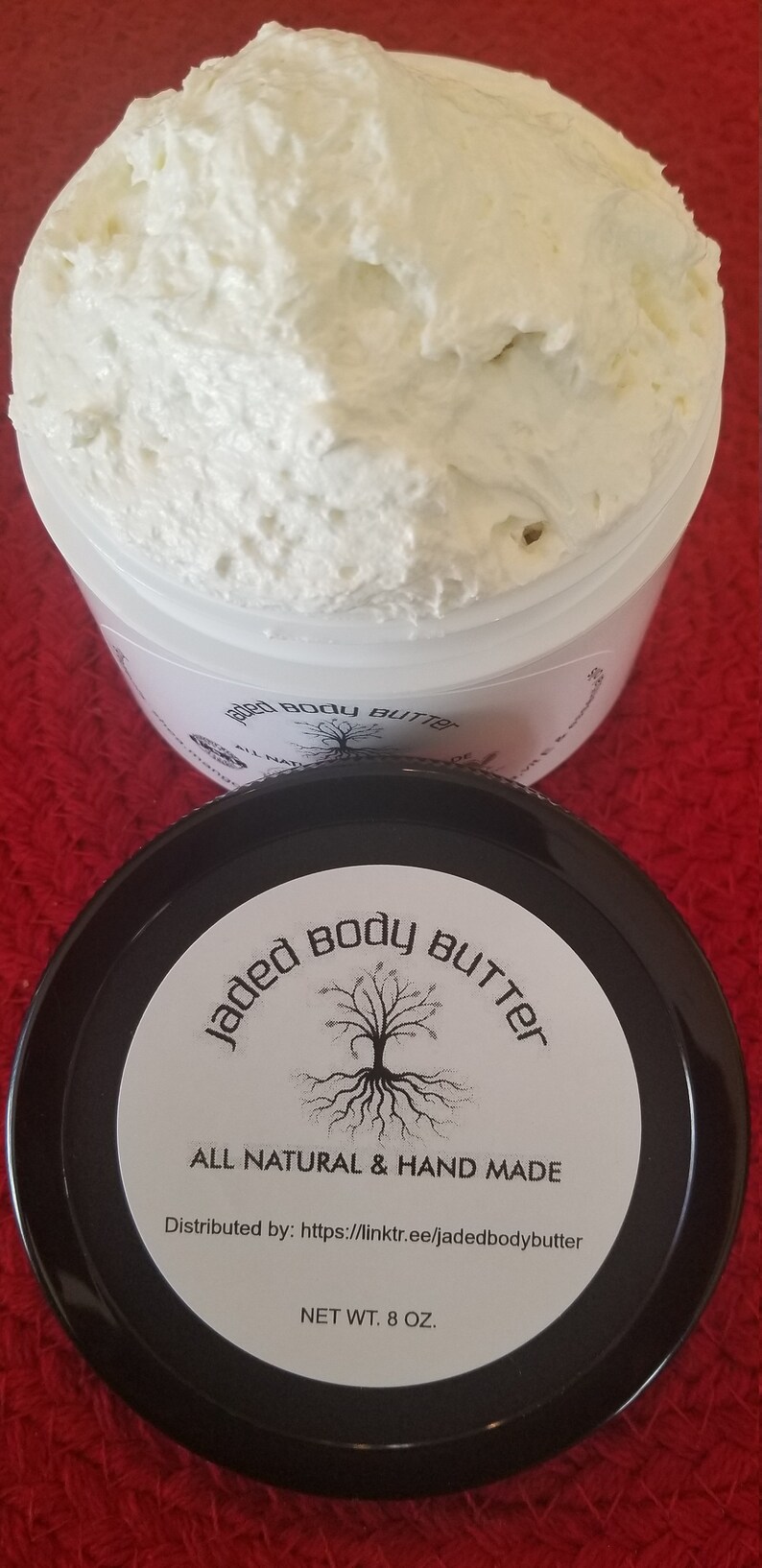 16 OZ Whipped Body Butter, Wide Jar, All Natural, Handmade, Multiple