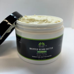 8 OZ Beard Butter, Beard Moisturizer, Beard Cream, Whipped Beard Moisturizer, Whipped Beard Butter