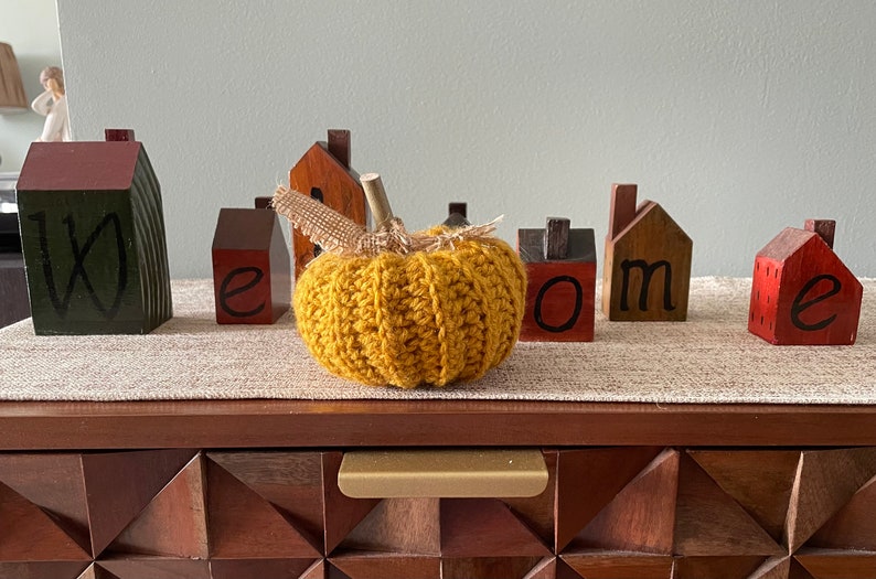 Rustic Pumpkin, Crochet image 5