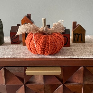 Rustic Pumpkin, Crochet image 4
