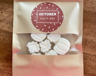 October, 2 ounce Soy Wax Melts