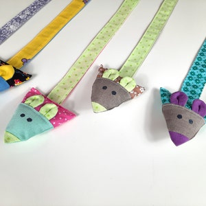 Bookmark &quot;Mouse&quot; various patterns and sizes in the assortment