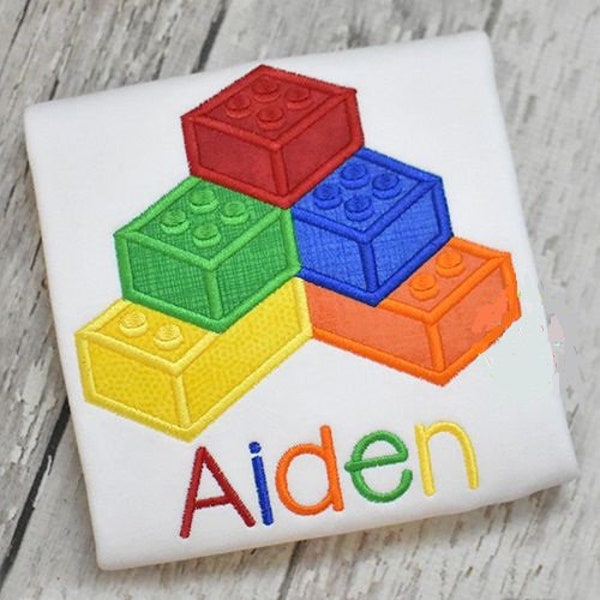 Toy Blocks Personalized T-shirt