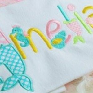Personalized In the Ocean Shirt or Burp cloth