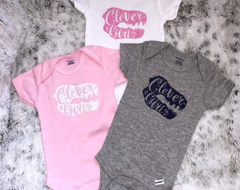 clever girl onesie