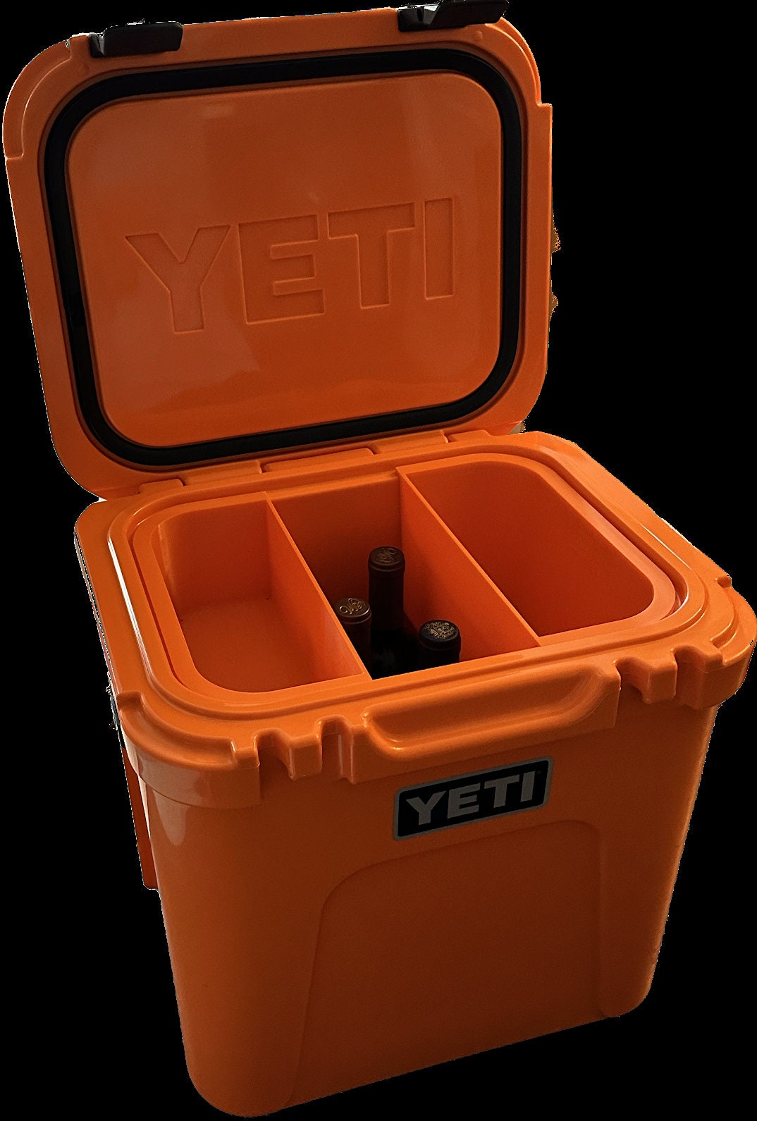 SeaDek Pad Top fits YETI 24 Roadie Cooler - Marine EVA Boat Mat - YETI Teak  Left