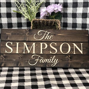 Pallet Sign | Last Name Sign | Custom Wood Sign | Established Sign | Personalized Wedding gift | Wedding Sign | 3D Sign | Family Name Sign