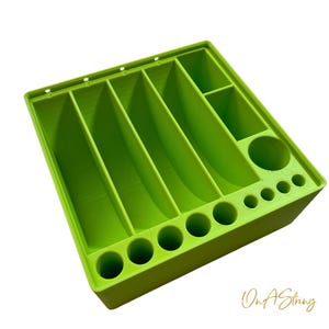 XL Beading Tool Organiser: Fireline Thread Awl Scissor Holder — 3D Printed