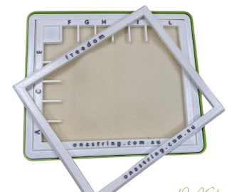 3D Printed Beading Station Caddy: Flex Frame, Mat & Inserts — Beading Organiser