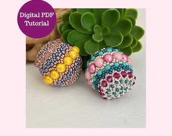 Beaded Easter Egg Pattern: DIY Decoration (PDF Pattern)