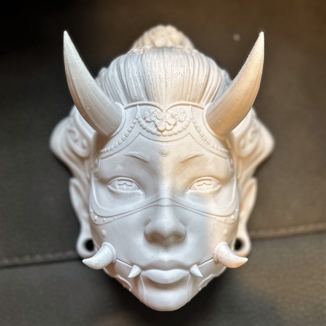 Hannya Namanari Wall Mask 3D Printed Wall Décor for House - Etsy Canada