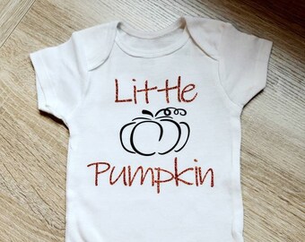 Little Pumpkin Baby Onesie® – Fall Pregnancy Announcement