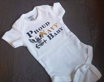 us navy baby outfit