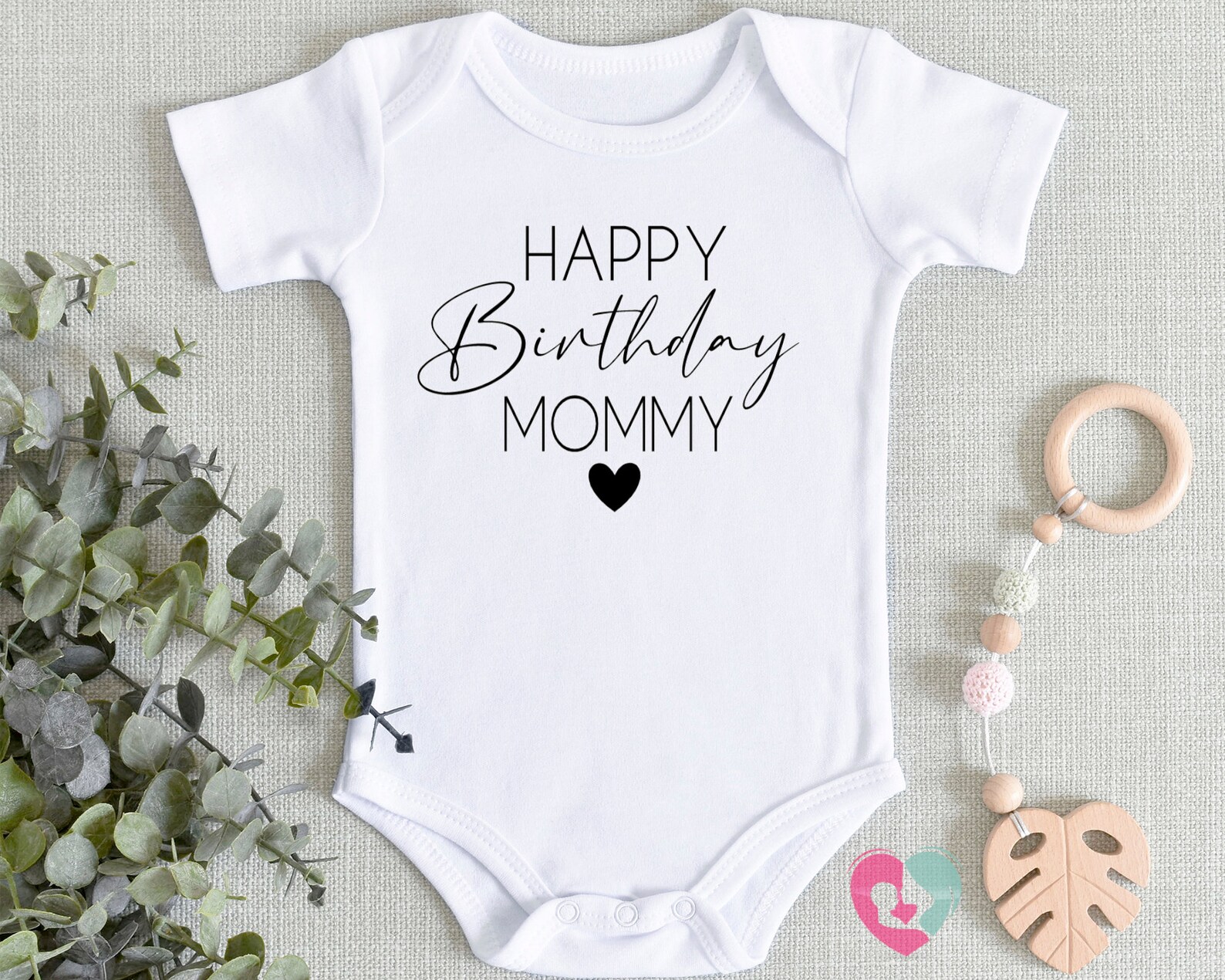 Happy Birthday Mommy Onesie® mommy Birthday Onesie® Mommy Etsy